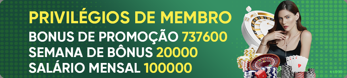 Cashback VIP tt999 - reembolso semanal